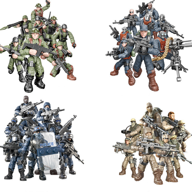 Model Kit Venom - World War Army Military Soldiers SAWT