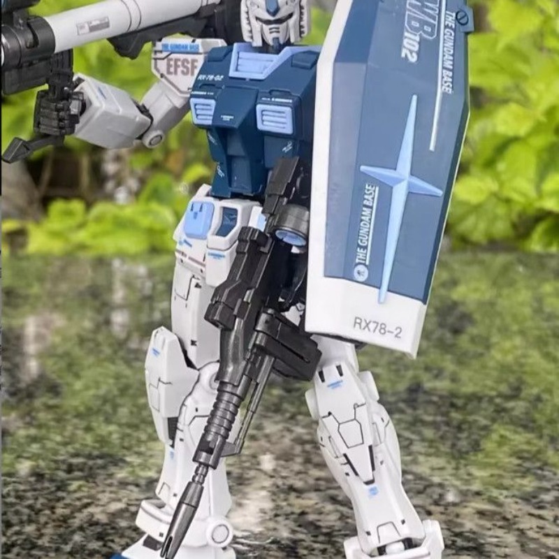 Model Kit Bandai - RX-78-2 GTO Mobile Suit DIY Assembled