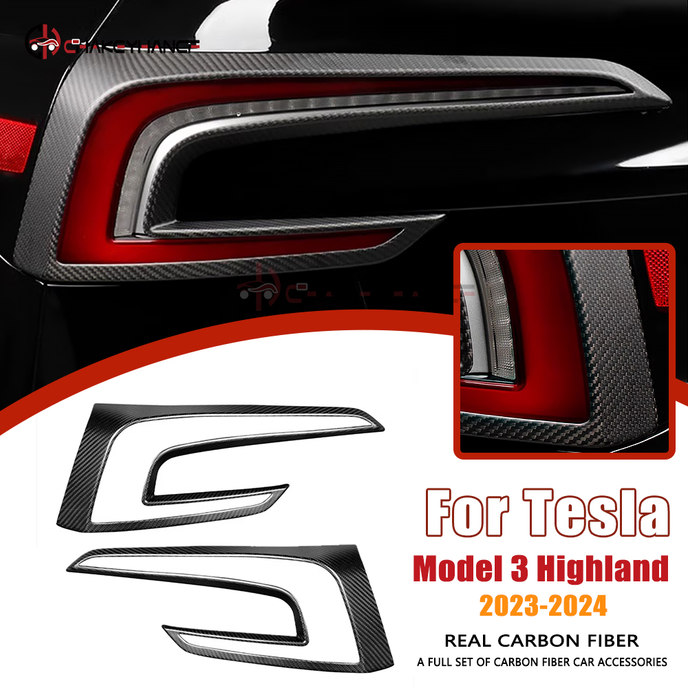 Frame Model Kit - Real Carbon Fiber Rear Car Taillight