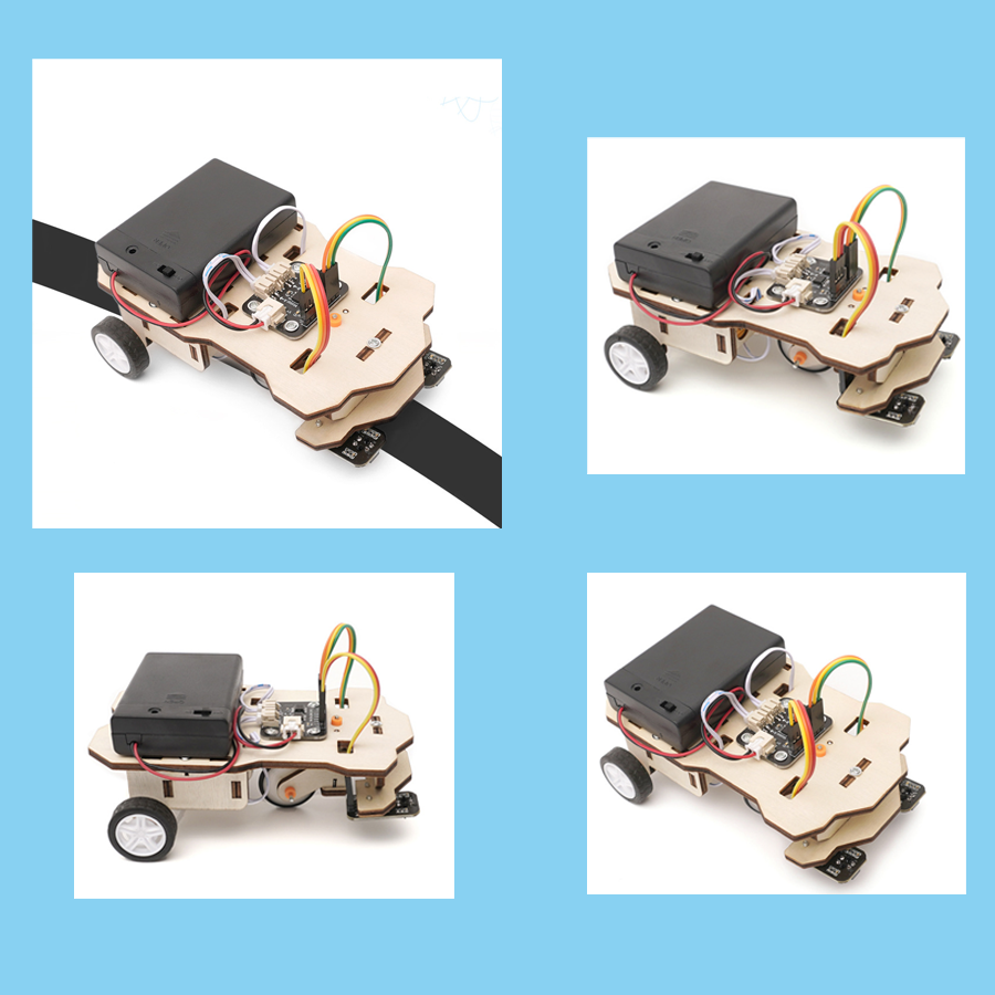 Model Kit China - DIY Science Toys Tracing Car Model