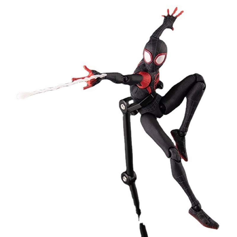 Model Kit Action Figure - Sv Action Spiderman Miles Morales Action
