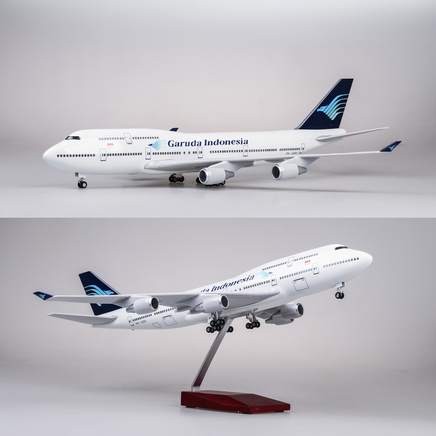 Model Kit Indonesia - 1/150 Large Scale 47cm Garuda Indonesia