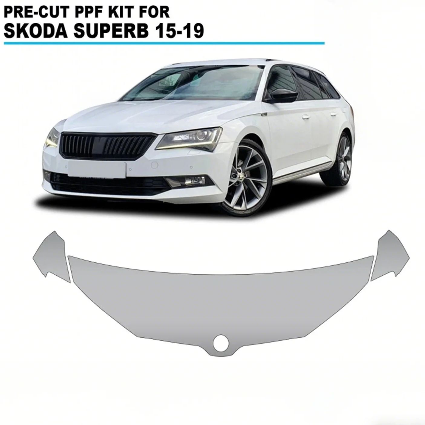 Paint Model Kit - 8.5Mil TPU Bumper Hood Paint Protection