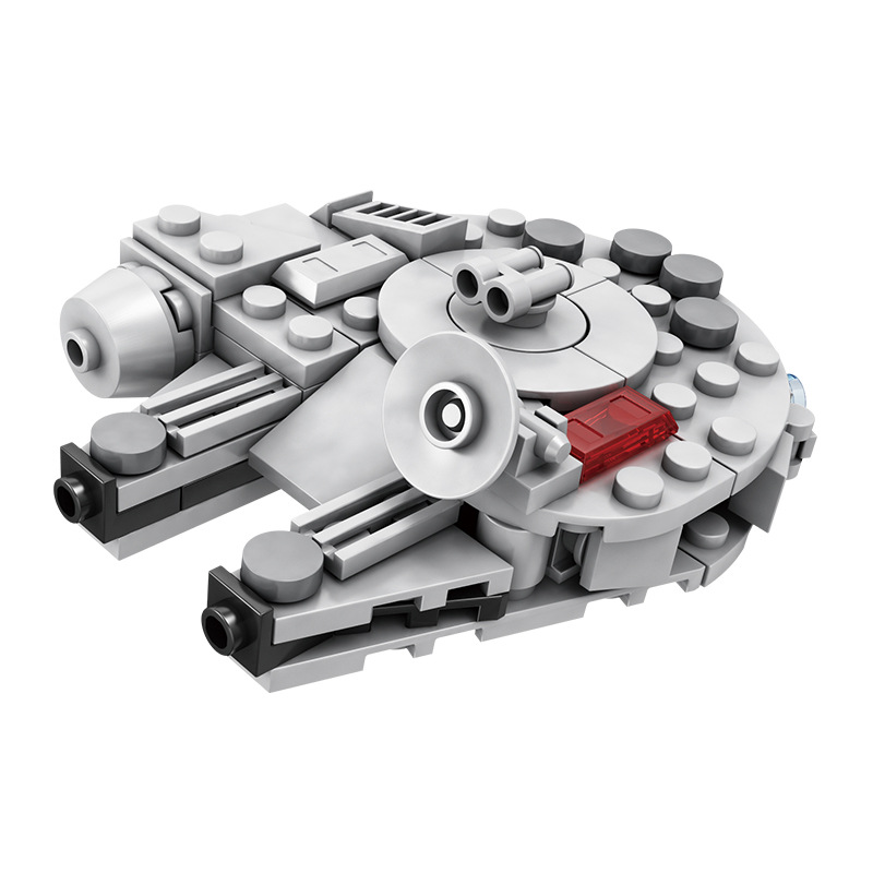 Model Kit Destroyer - 104PCS Star Plan Millennium Falcon Destroyer
