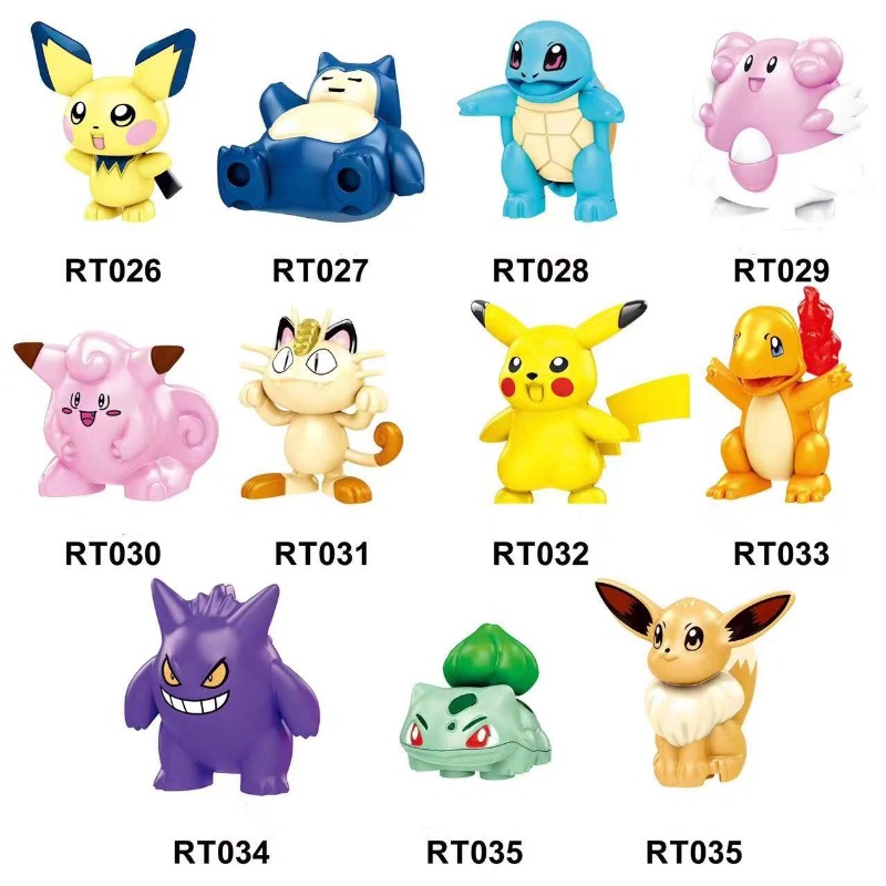 Pokémon Assembly Toy Anime Min - Lego Set Creator 评论和价格