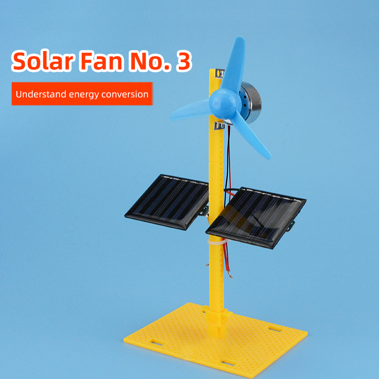 DIY Solar Electric Fan Model A - Model Kit China 评论和价格