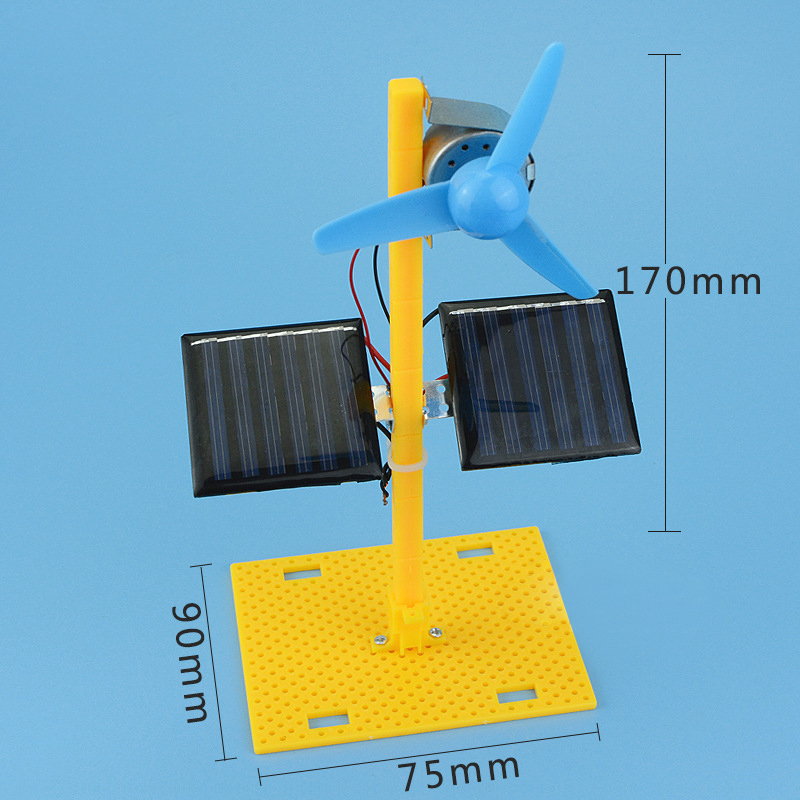 DIY Solar Electric Fan Model A - Model Kit China 评论和价格