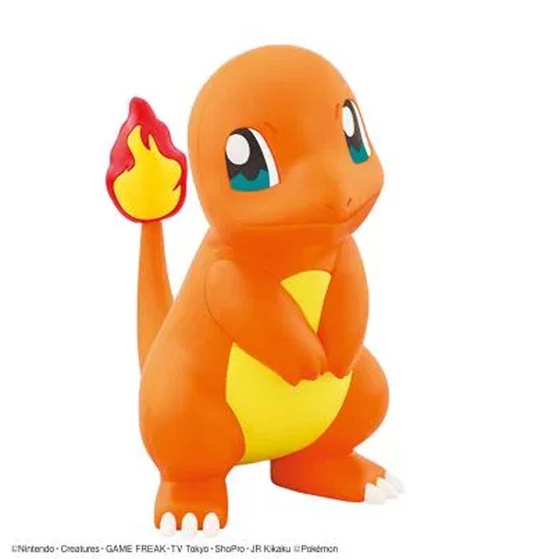 Bandai Original Pokemon Plamo  - Model Kit Quick Charmander 评论和价格