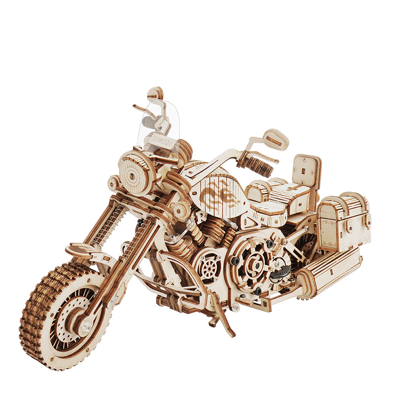 Robotime Motorcycle Puzzle 3D  - Model Kit Motor Nuclear 评论和价格