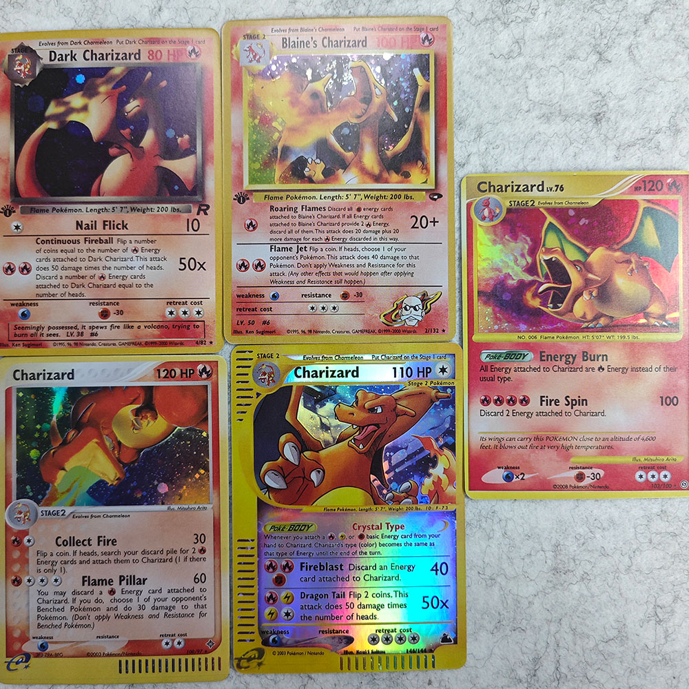 PTCG Charizard Cards Shining L - Model Kit Accessories 评论和价格