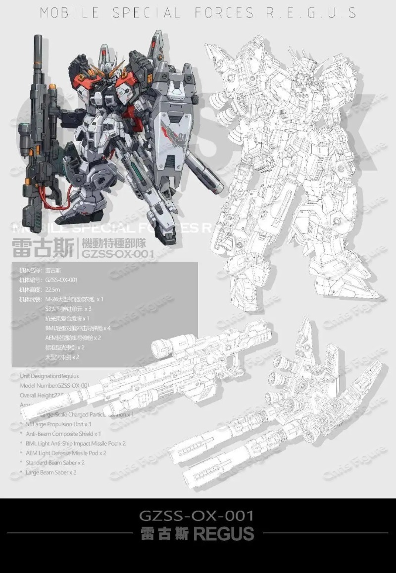 In Stock ZZA REGUS GZSS-OX-001 - Model Kit Zza 评论和价格