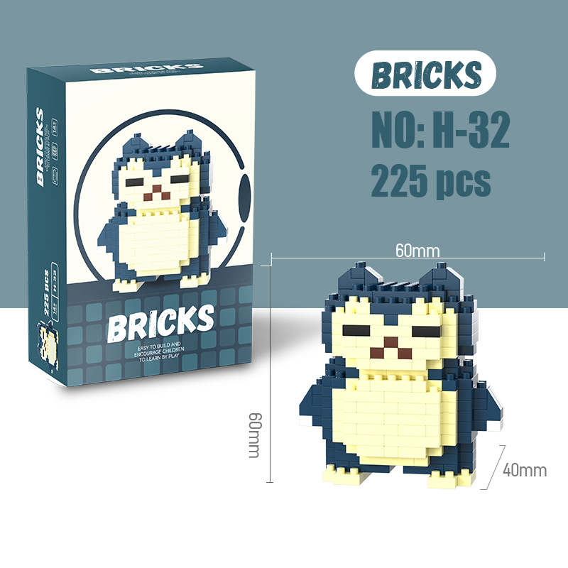 Pokemon Micro Building Blocks  - Model Kit Figure 评论和价格