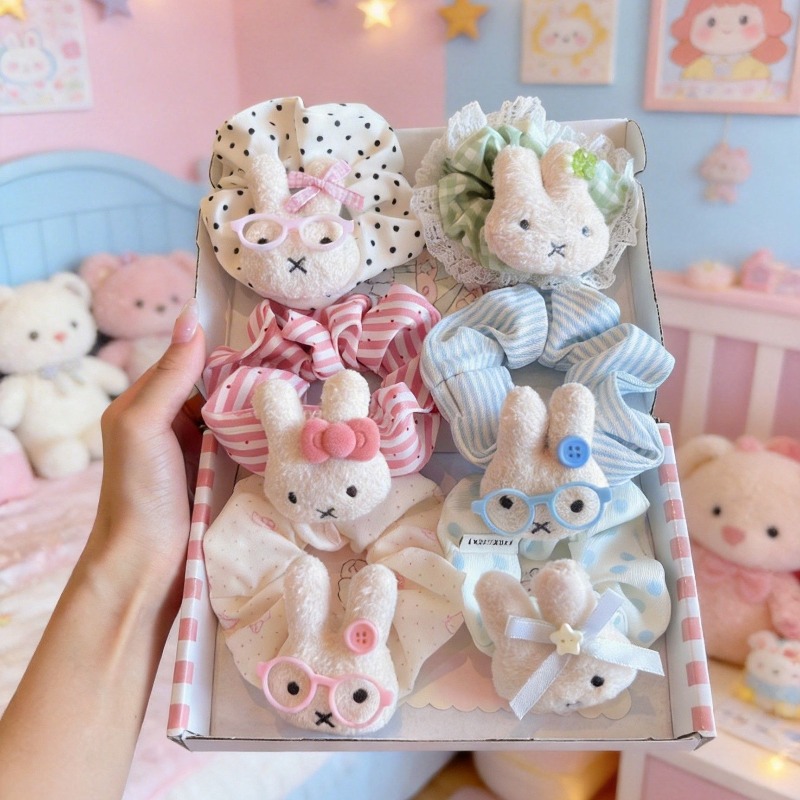 New Miffy Cute Hair Tie Large  - Model Kit Accessories 评论和价格