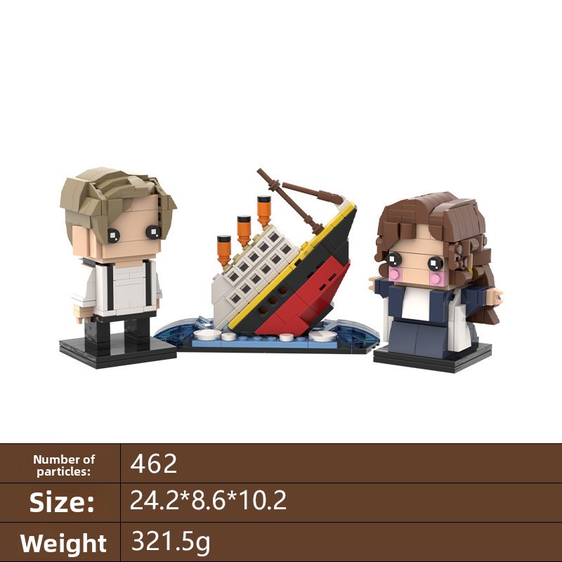 Titanic Building Blocks Set Ja - Model Kit Titanic 评论和价格
