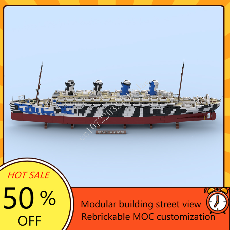 10615PCS MOC HMT Olympus Titan - Model Kit Titanic 评论和价格