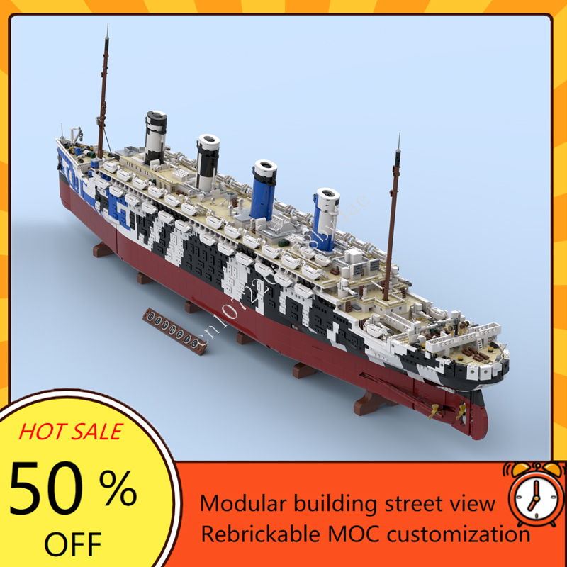 10615PCS MOC HMT Olympus Titan - Model Kit Titanic 评论和价格