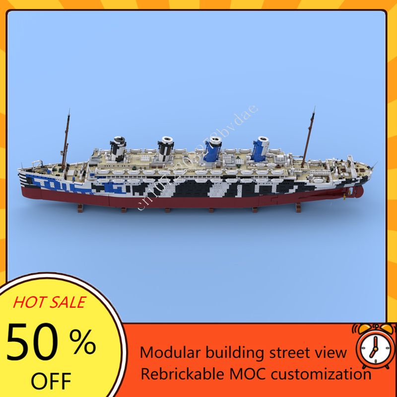 10615PCS MOC HMT Olympus Titan - Model Kit Titanic 评论和价格
