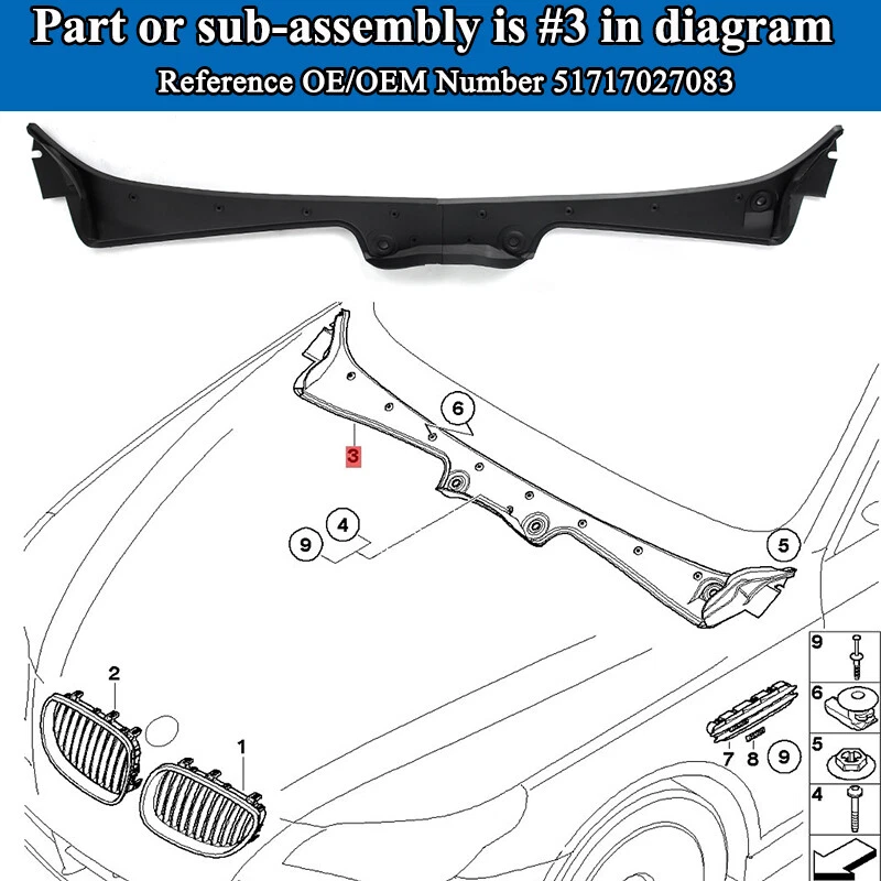 1 Set Car Parts Front Windshie - Model Kit Bmw 评论和价格