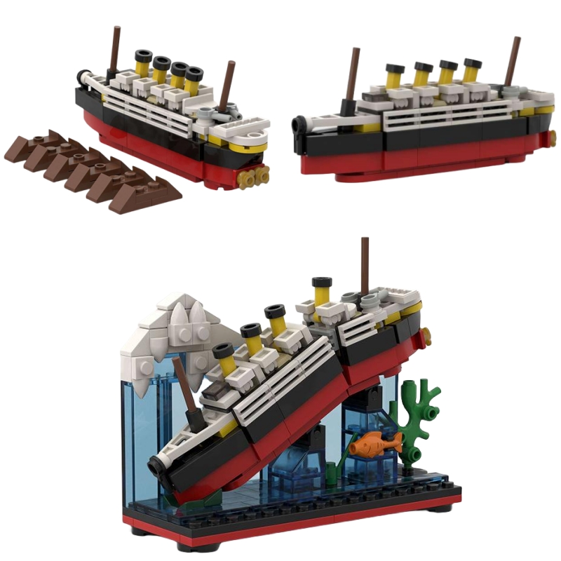 Titanic Break In Half With Cas - Model Kit Titanic 评论和价格