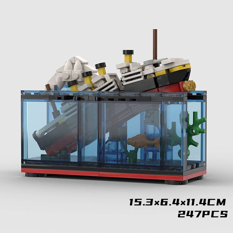 Titanic Break In Half With Cas - Model Kit Titanic 评论和价格