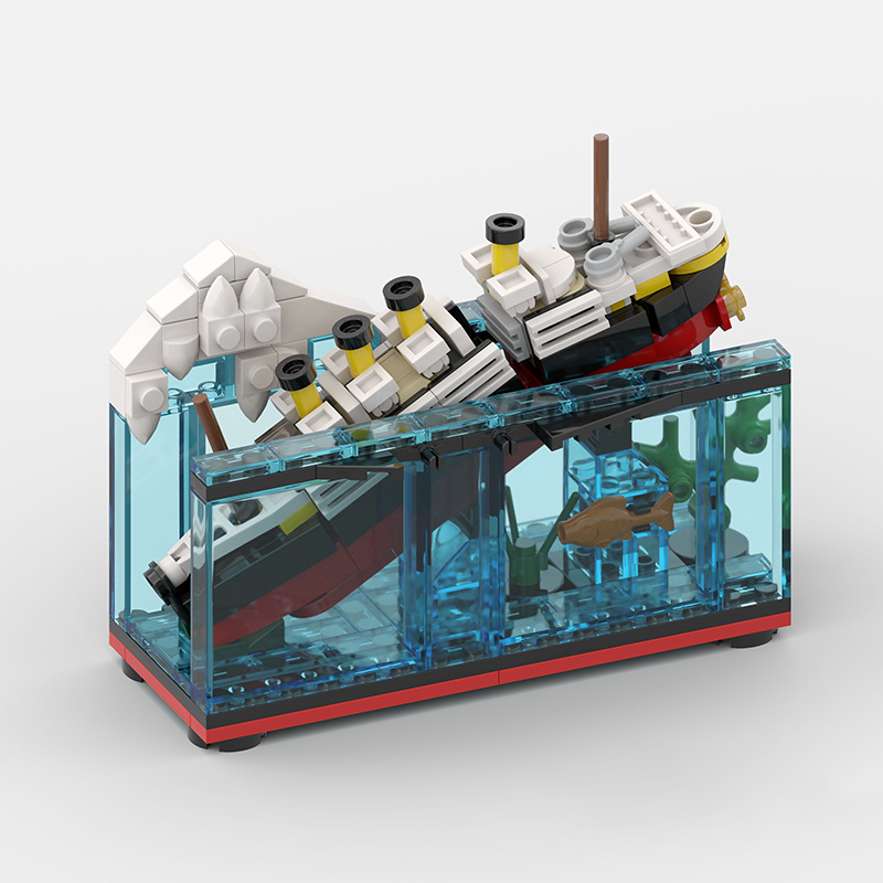 Titanic Break In Half With Cas - Model Kit Titanic 评论和价格