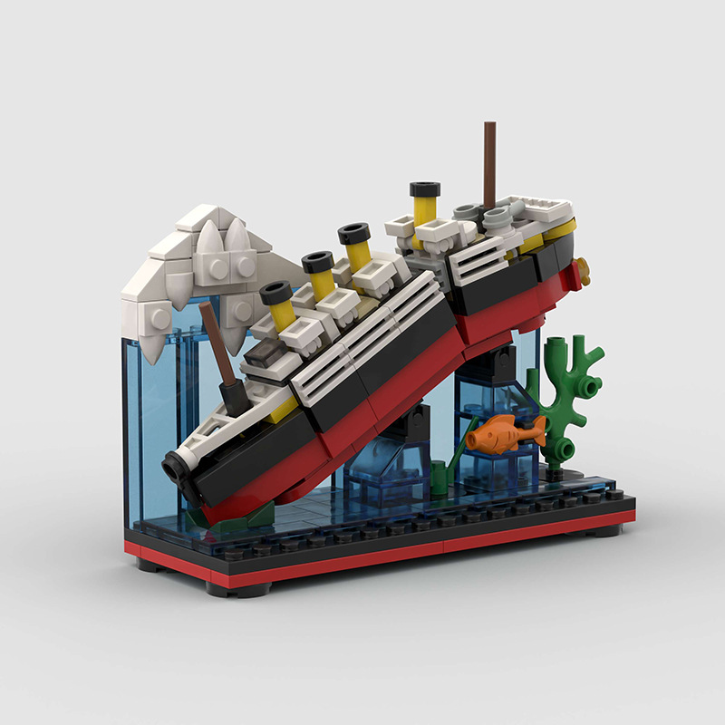 Titanic Break In Half With Cas - Model Kit Titanic 评论和价格