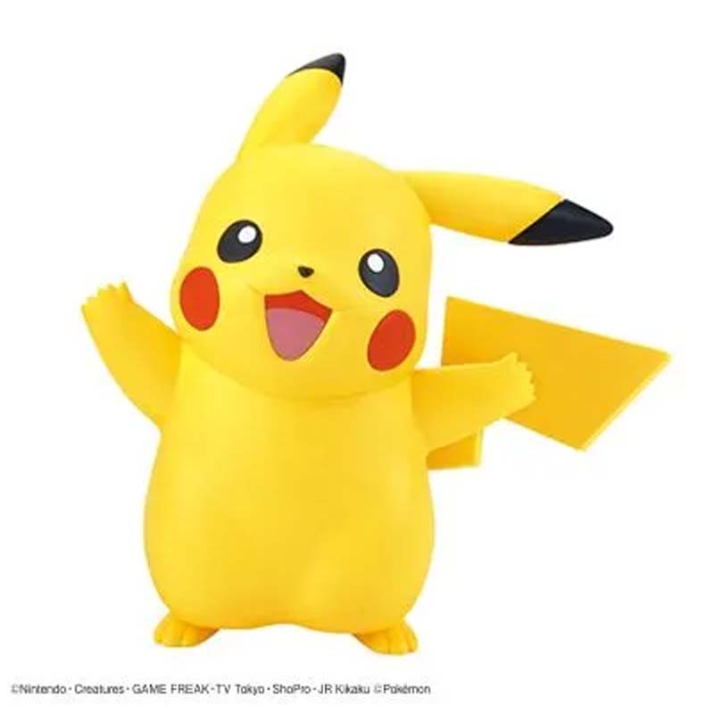 Bandai Original Pokemon Plamo  - Model Kit Quick Pikachu 评论和价格