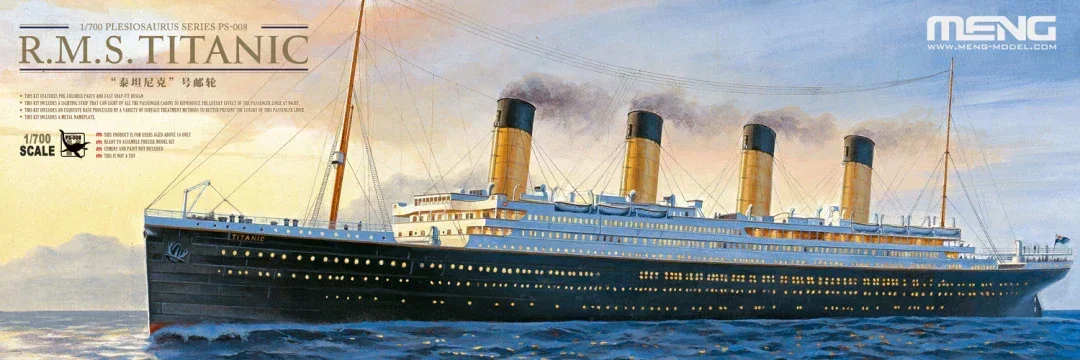 PS-008 MENG Titanic Cruise, Co - Model Kit Titanic 评论和价格