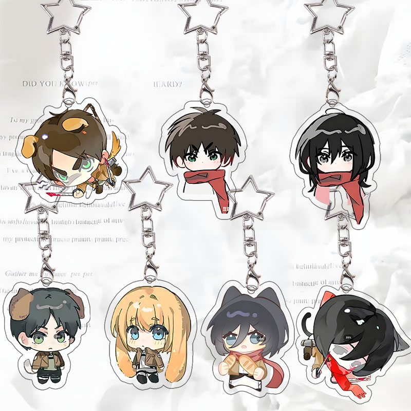 Attack on Titan Acrylic Keycha - Model Kit Titanic 评论和价格