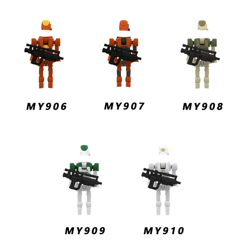 MY901-MY910 Building Blocks Wa - Model Kit Action Figure 评论和价格
