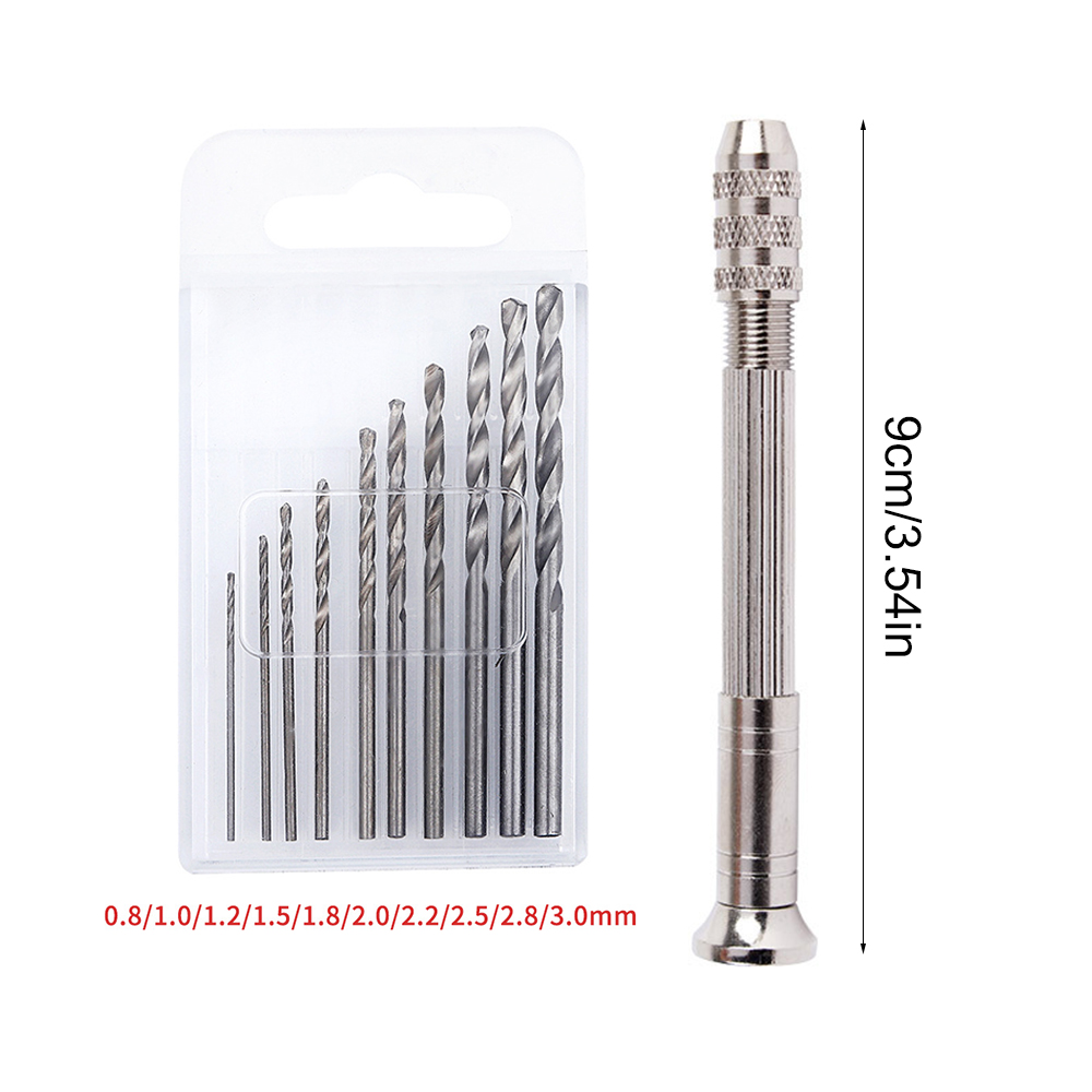 Pin Vise Hand Drill Set with 1 - Pin Vice Micro 评论和价格