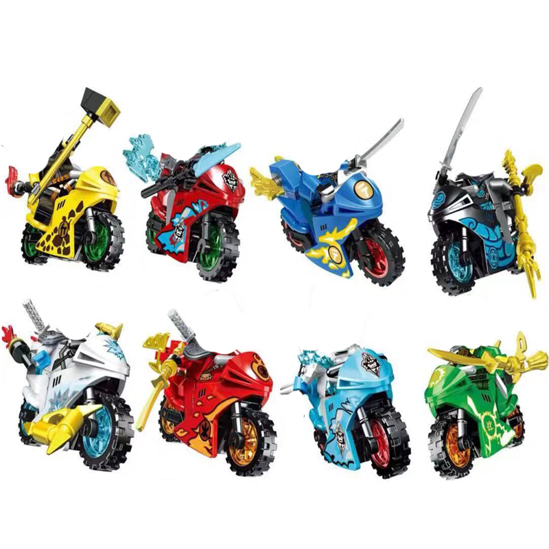 Ninja Figures Motorcycle Build - Model Kit Motor Nuclear 评论和价格