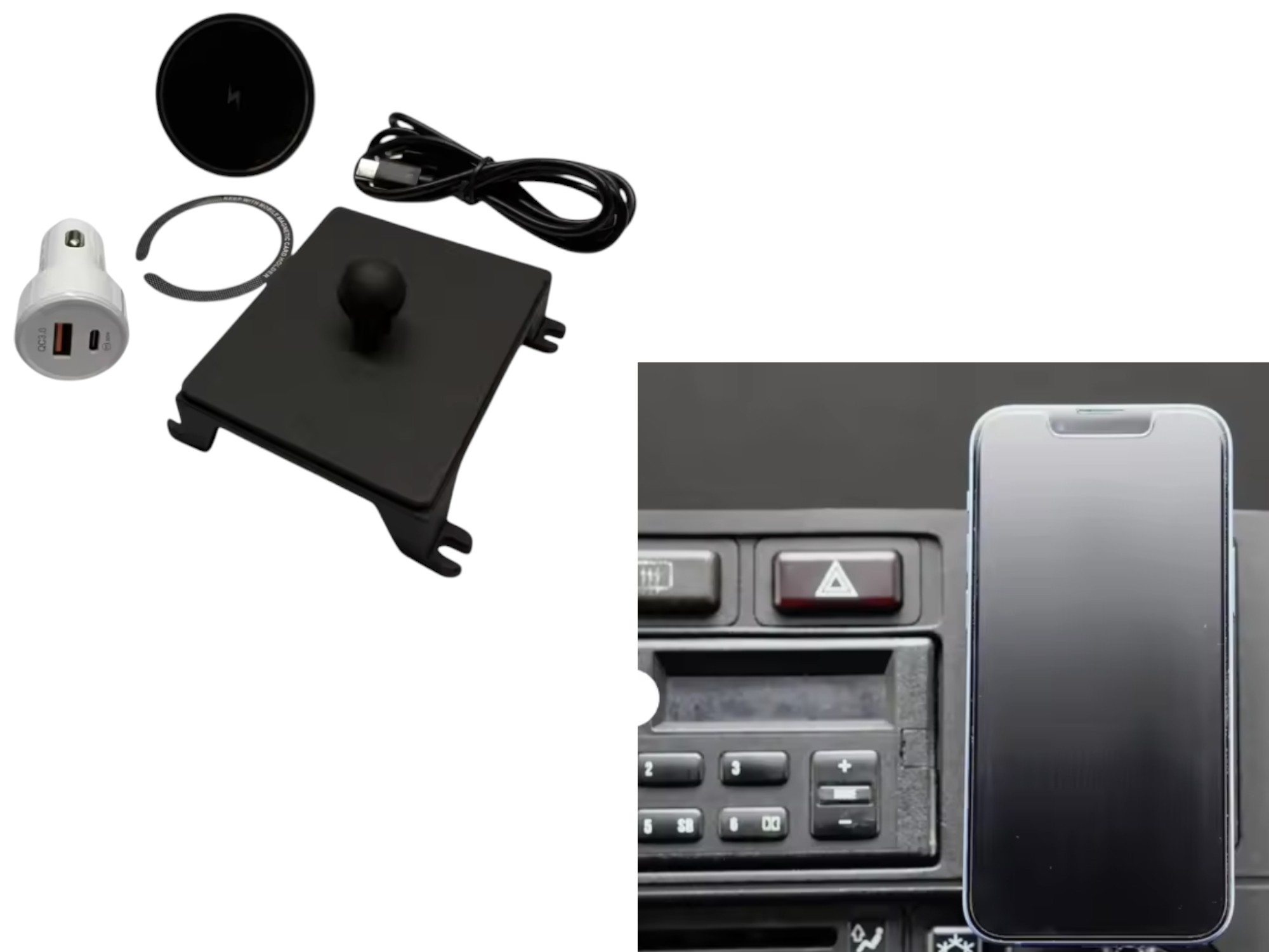 1 Set Phone Mount for Mag Safe - Model Kit Bmw 评论和价格