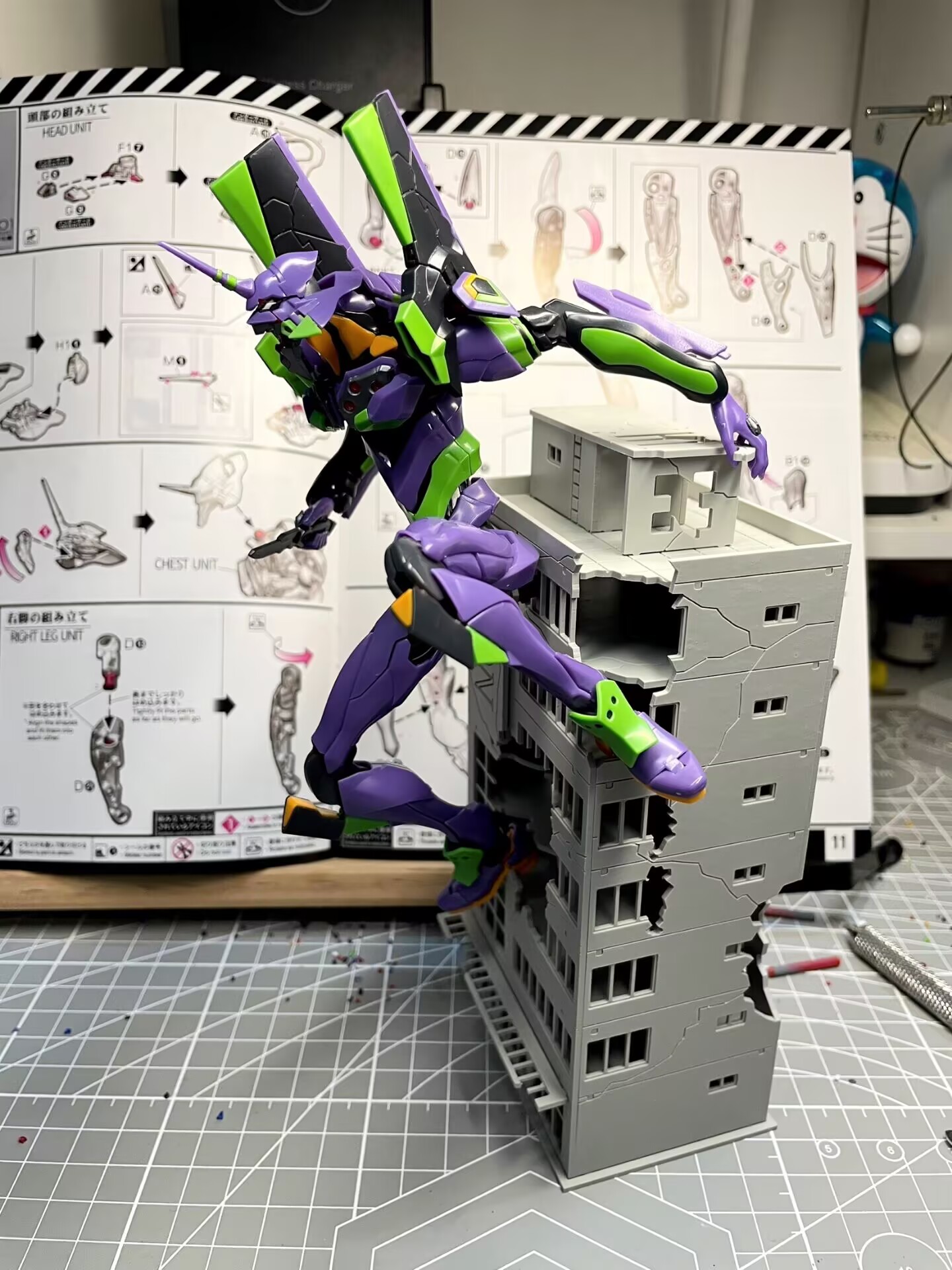 Hot Stock Rg Evangelion Model  - Model Kit Eva 01 评论和价格
