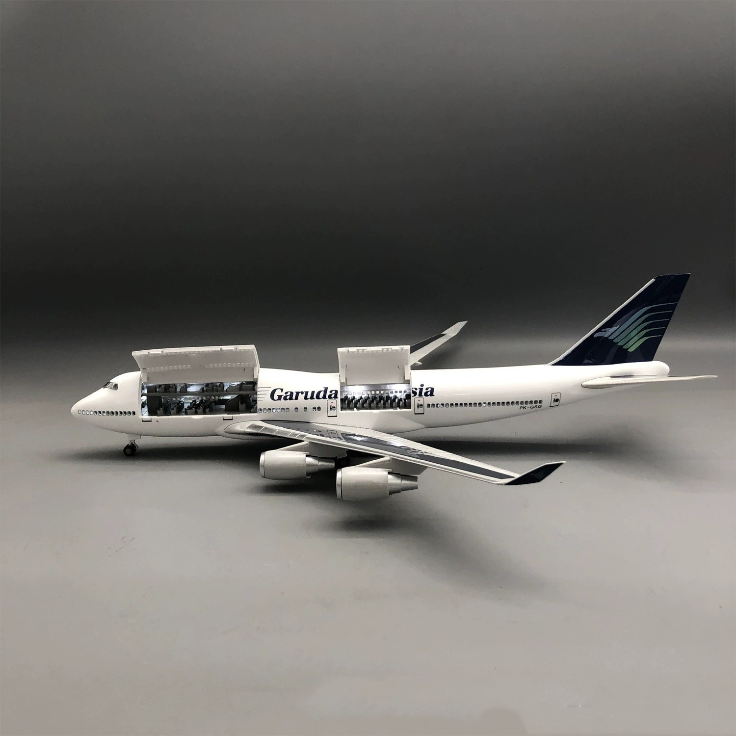 47cm Diecast Resin Aircraft B7 - Model Kit Indonesia 评论和价格