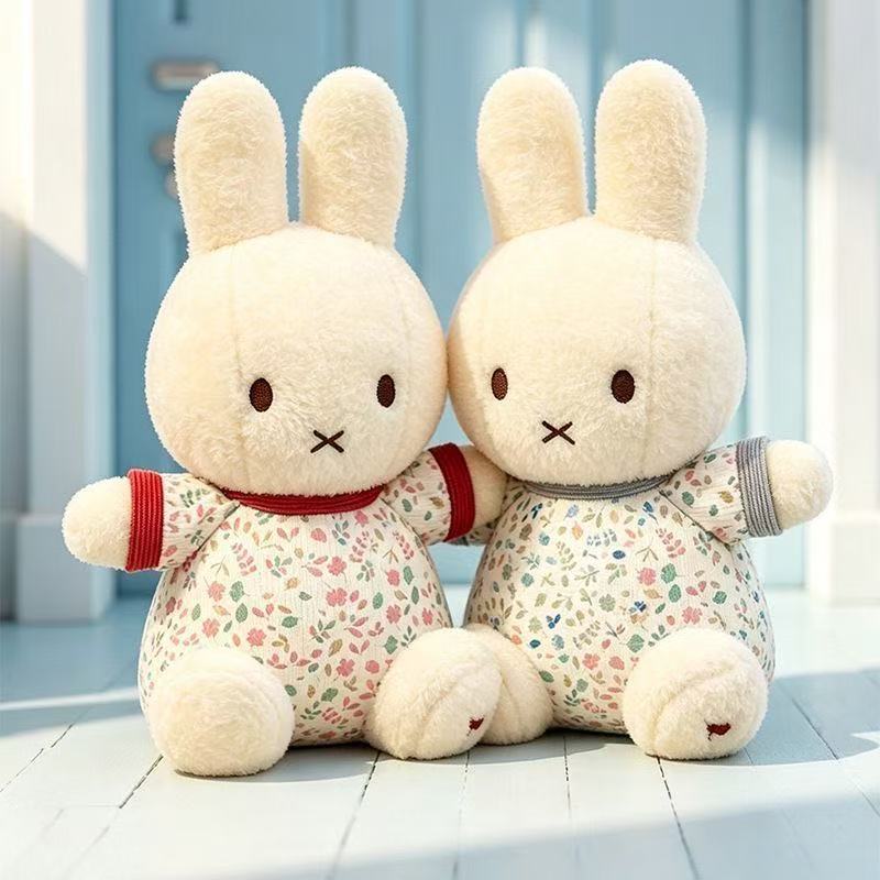 30cm Cute Miffy Rabbit Floral  - Model Kit Anime 评论和价格