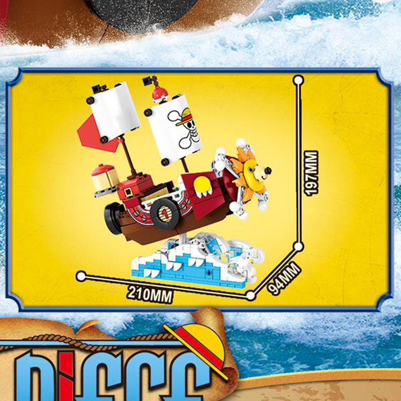 In Stock One Piece Pirate Ship - Model Kit Bandai 评论和价格
