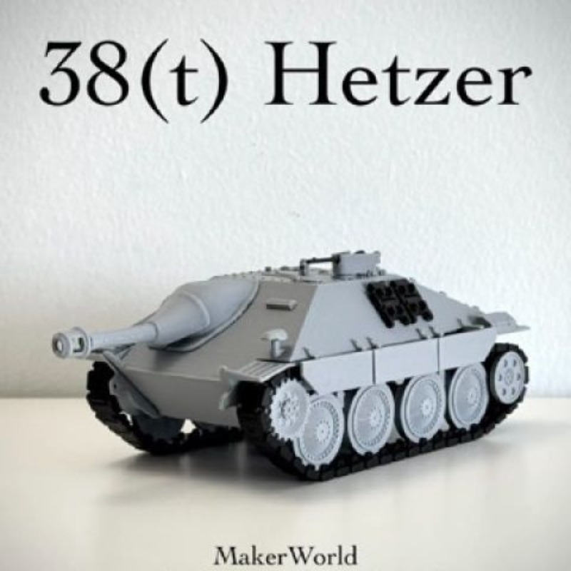 WW II 38(t) Hetzer War Armor M - Model Kit Destroyer 评论和价格