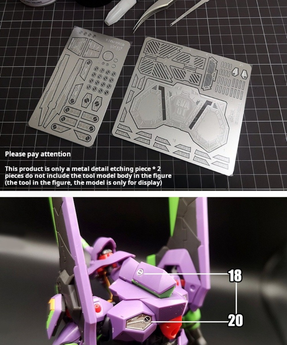 MS066 MSWZ Metal Etching Parts - Model Kit Eva 01 评论和价格