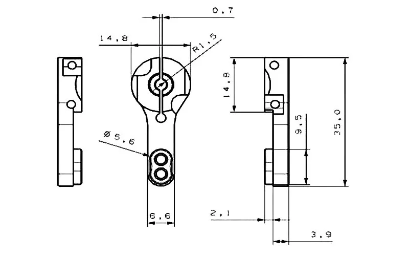 NEEBRC 25T RC Servo Horn Alumi - Frame Model Kit 评论和价格
